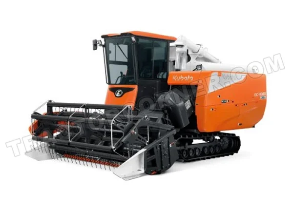DC-108X Cabin Combine Harvester In Uganda
